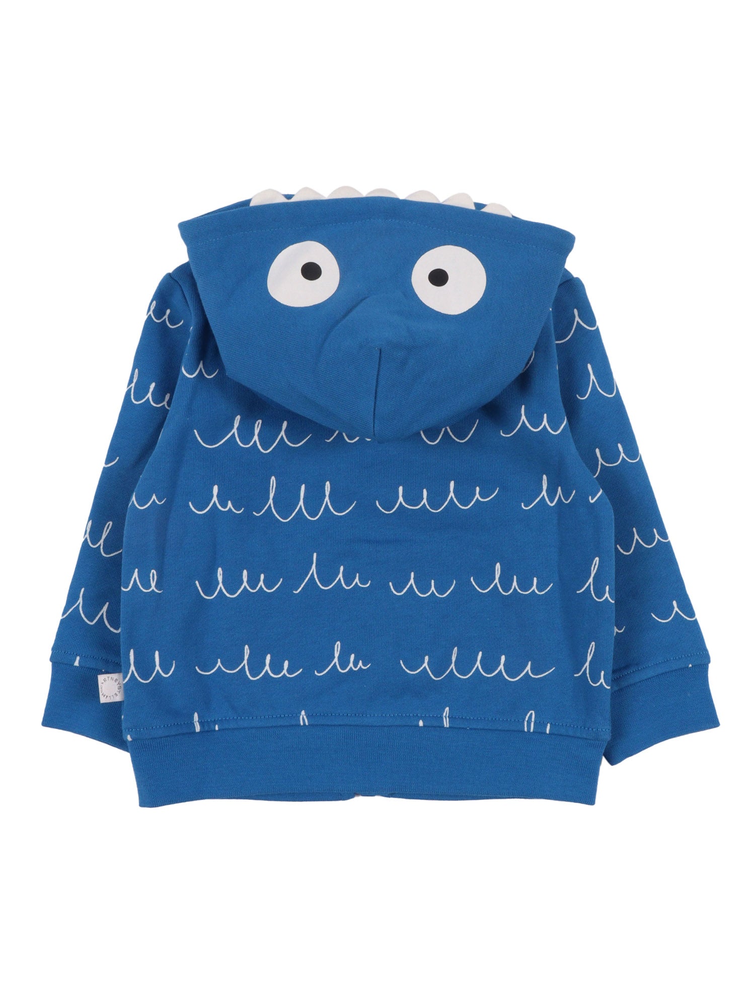 Jersey Cardigan Light Blue Cotton