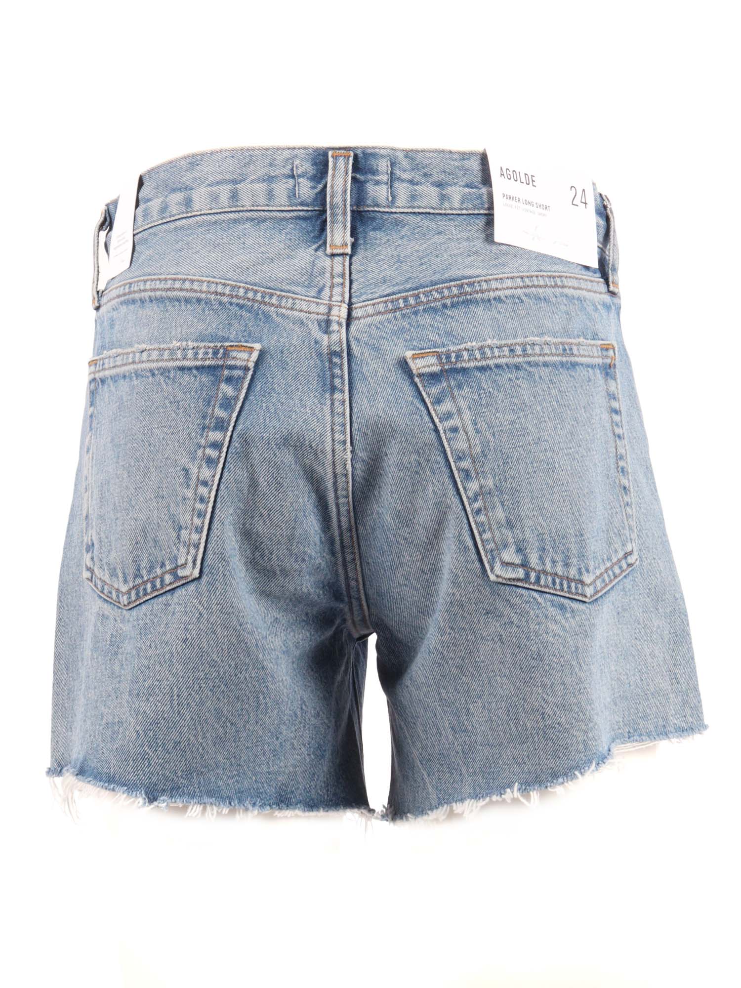 PARKER LNG LOOSE FIT VNTG SHRT Blue Bermuda Short