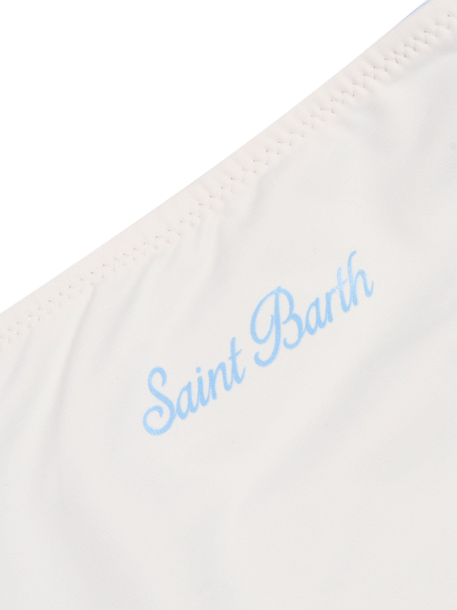 Jaiden Double-1031 St Barth White Polyamide Elastane Bikini