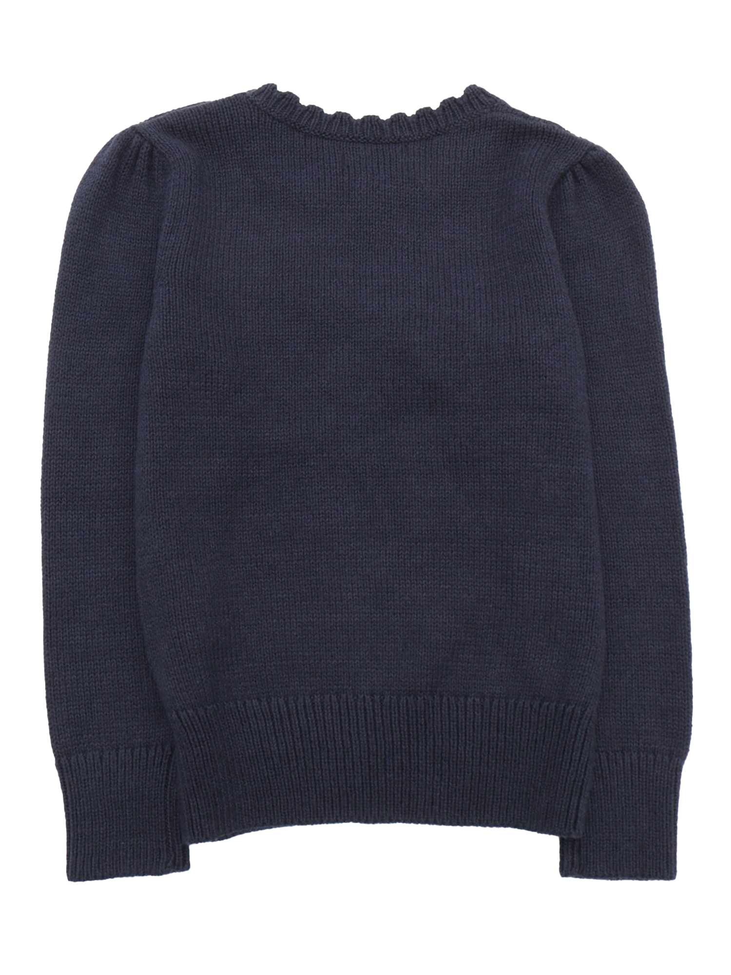 ICONIC BEAR-TOPS-SWEATER Blue Cotton Crewneck
