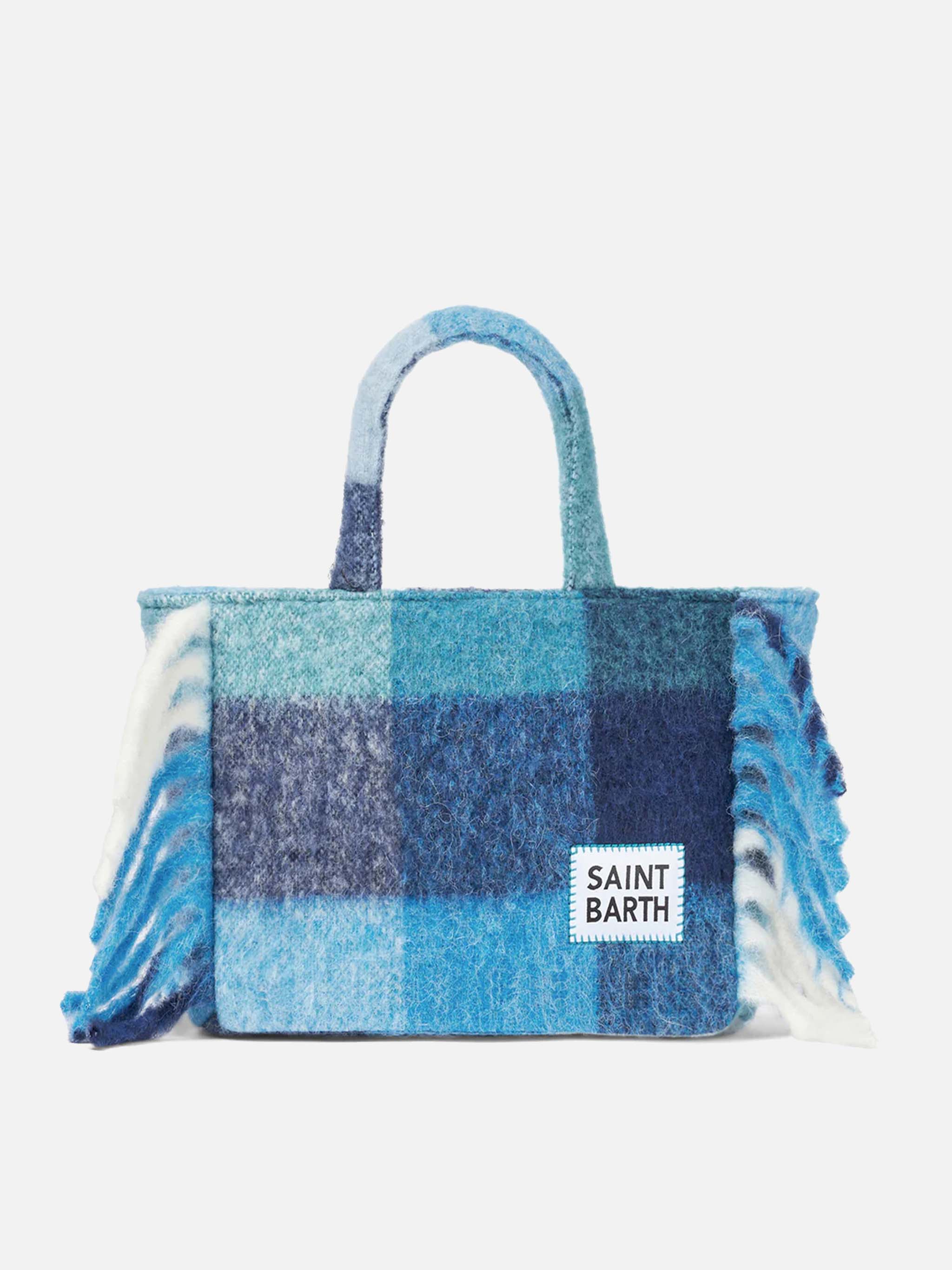 Colette Blanket Handbag With Check Print __single__ Bag
