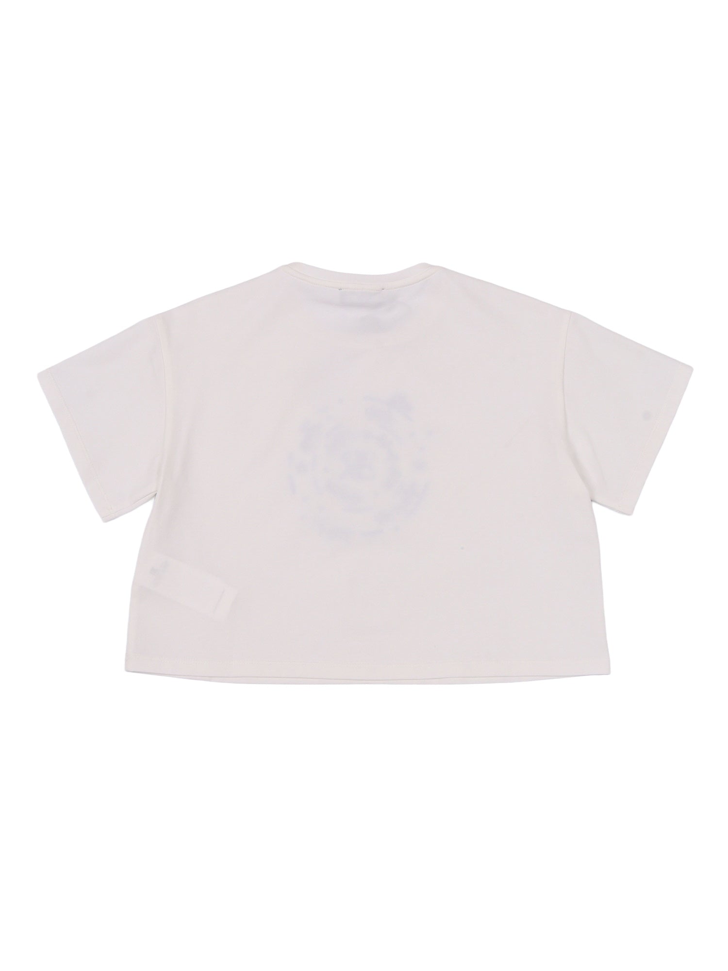 JERSEY T-SHIRT White Cotton Elastane Short Sleeves
