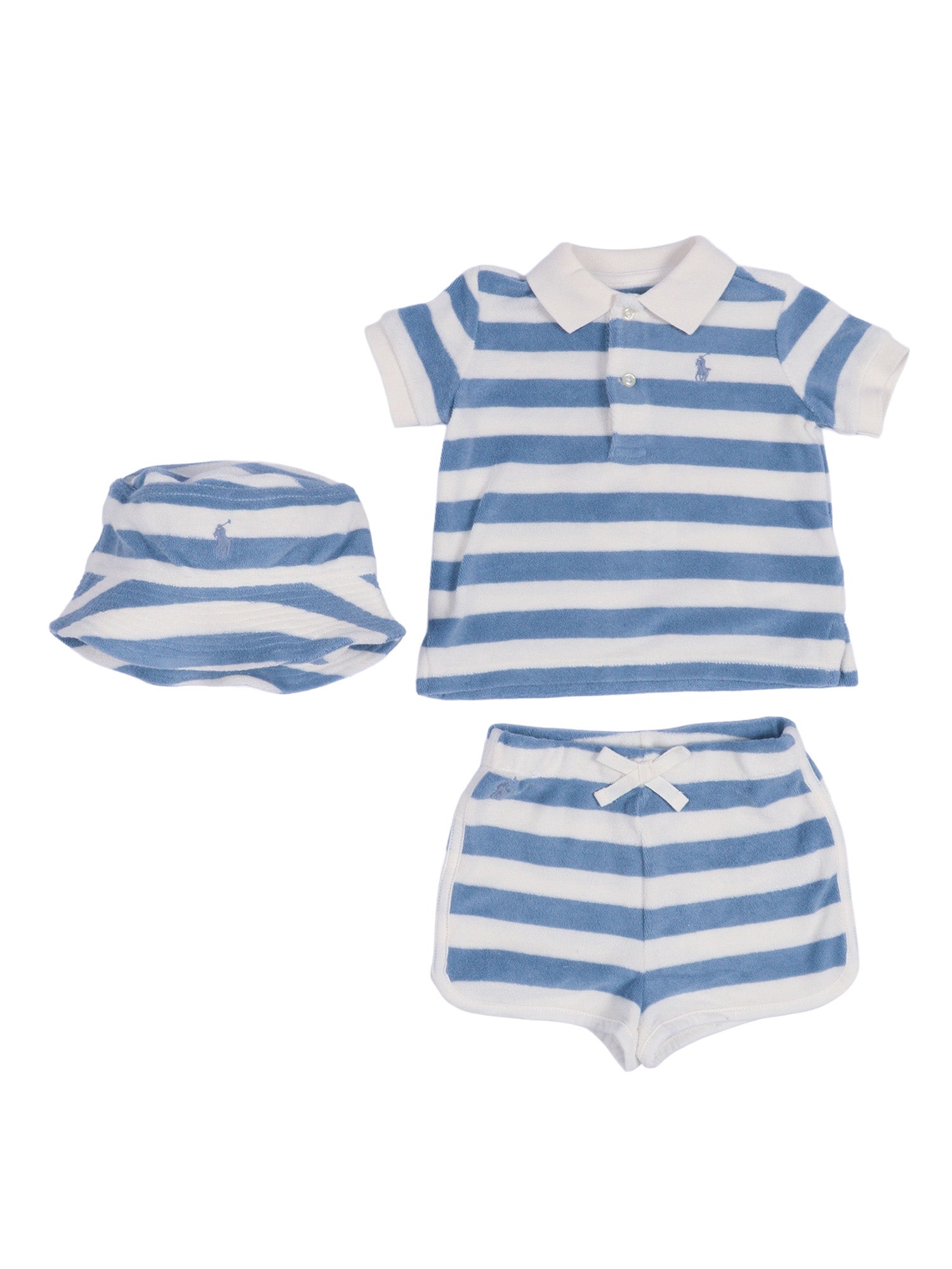 Knit-Short Set-Outfit Set Blue Gift Box