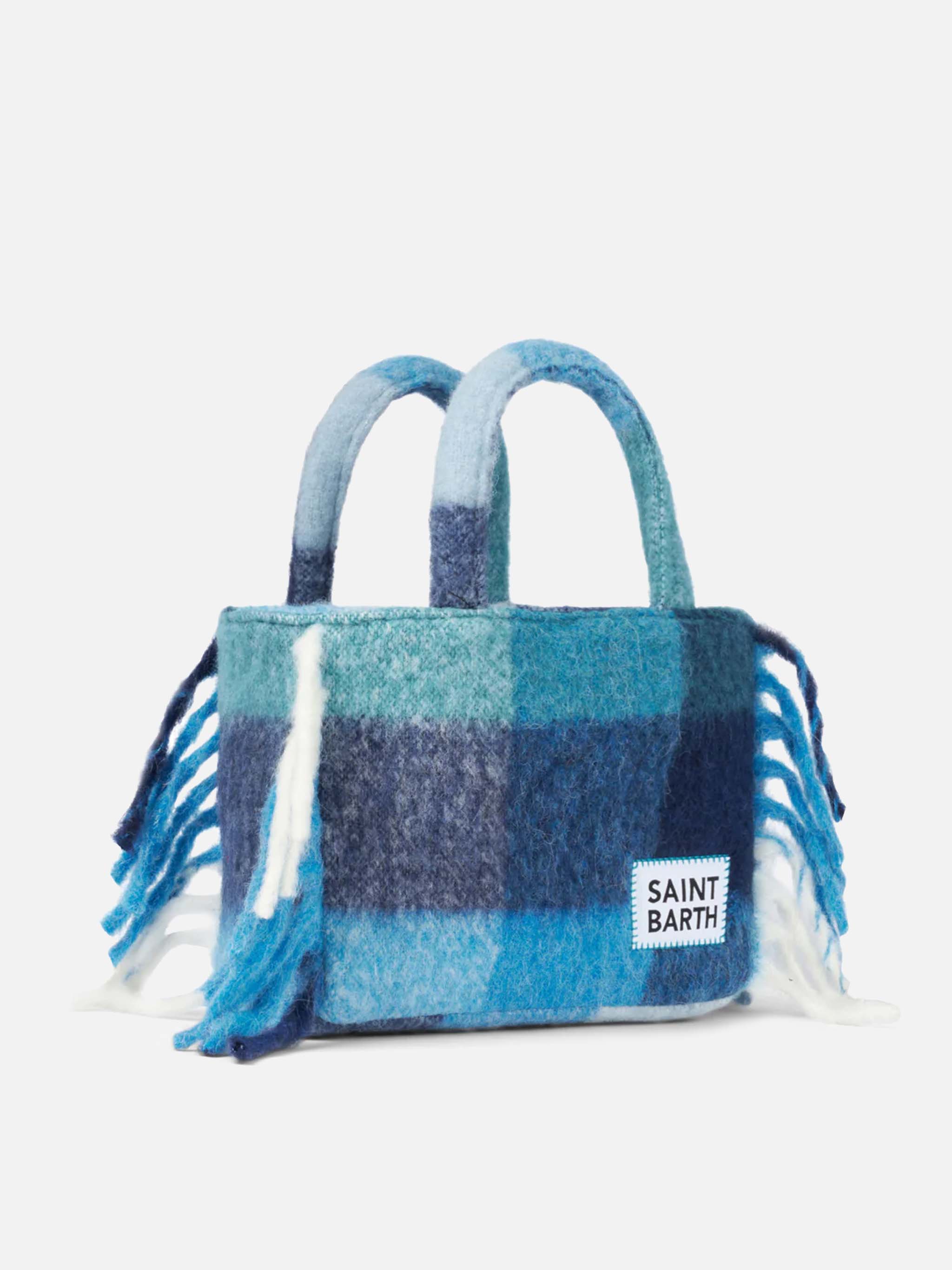 Colette Blanket Handbag With Check Print __single__ Bag