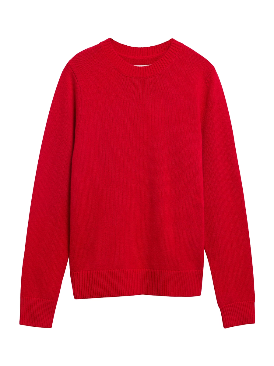 Barbour Woodhouse Jumper Crimson Women >> Rtw