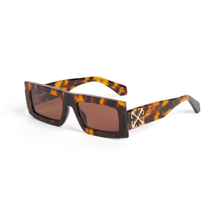Off-White OERI13P LAUREL 6064 Havana Brown Marrone Acetate Occhiali Da Sole