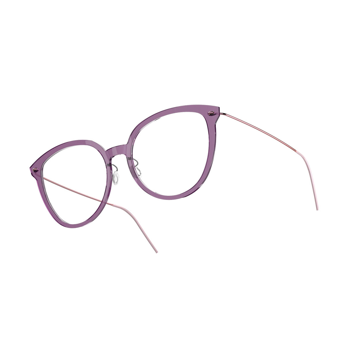 N.o.w. 6618 C19 - P70 Viola Titanium Occhiali Vista