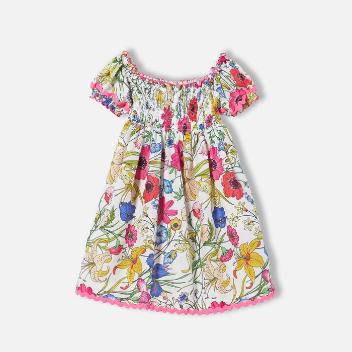 Girl Dress Flower Print __single__
