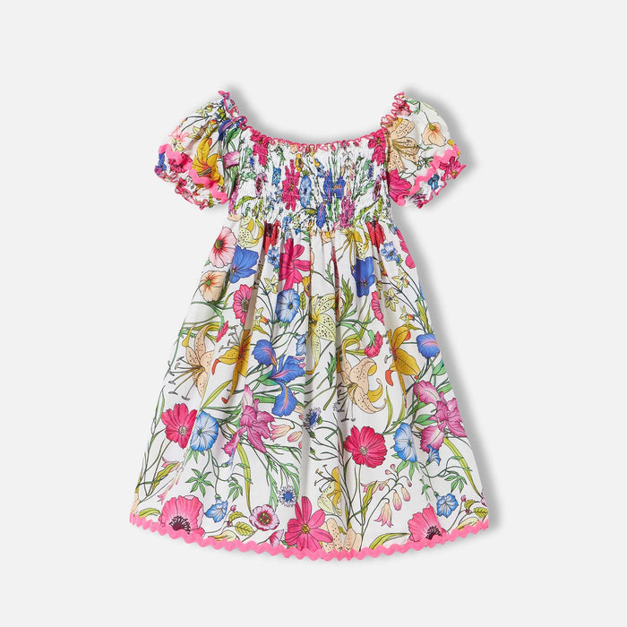 Girl Dress Flower Print __single__