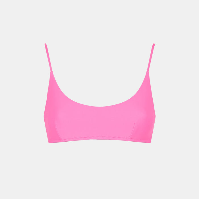 Fluo Pink Judy Bralette Swimsuit Top