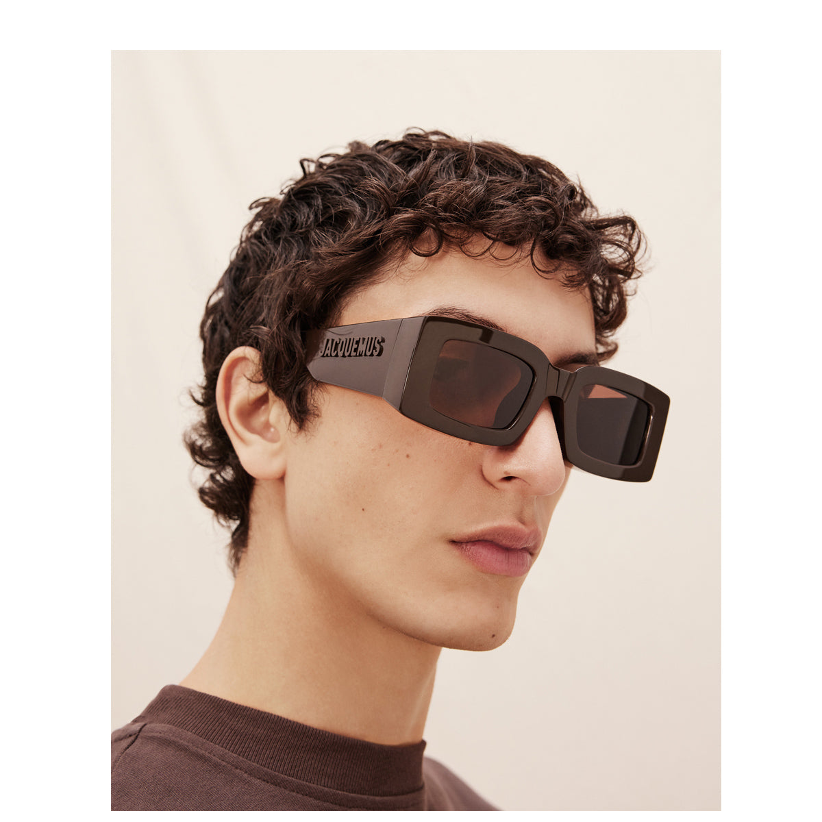 Les Lunettes Tupi Multi Brown Marrone Acetate Occhiali Sole