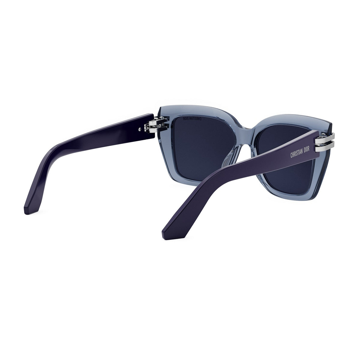 Dior CDior S1I 80b0 Blu Trasparente Acetate Occhiali Da Sole