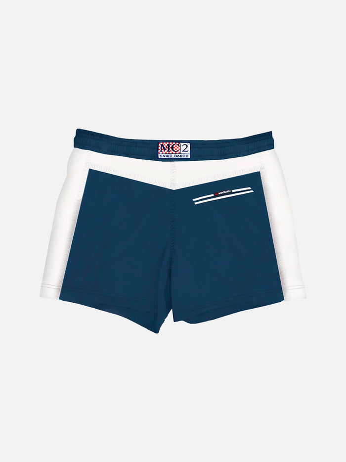 Boy Swimshorts With Bands And Patch __single__ Swimshort