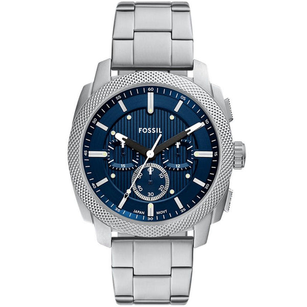 Fossil Mens Machine Blue