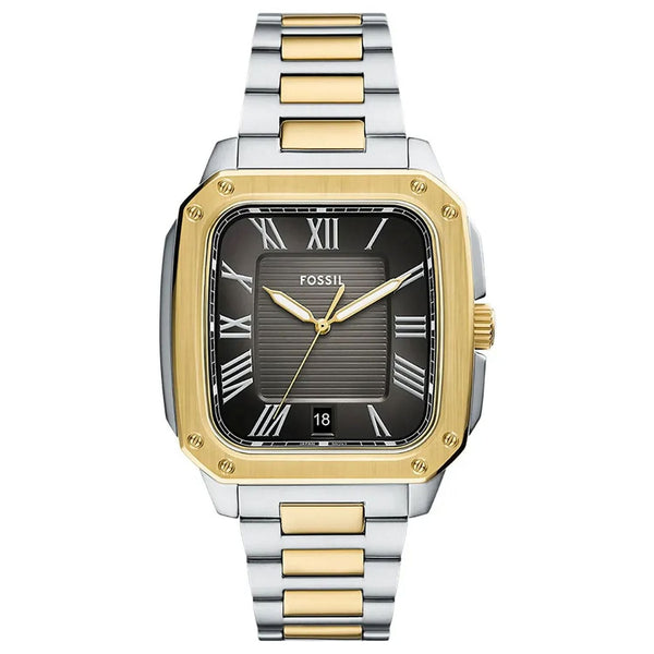 Fossil Mens Crosby Black Watches