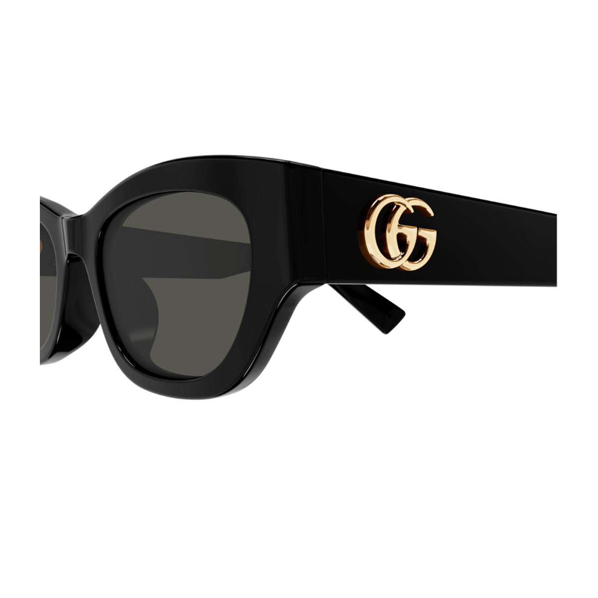 Gucci GG1954SA Linea Emblem 001 Black Grey Nero Recycled Acetate Occhiali Da Sole