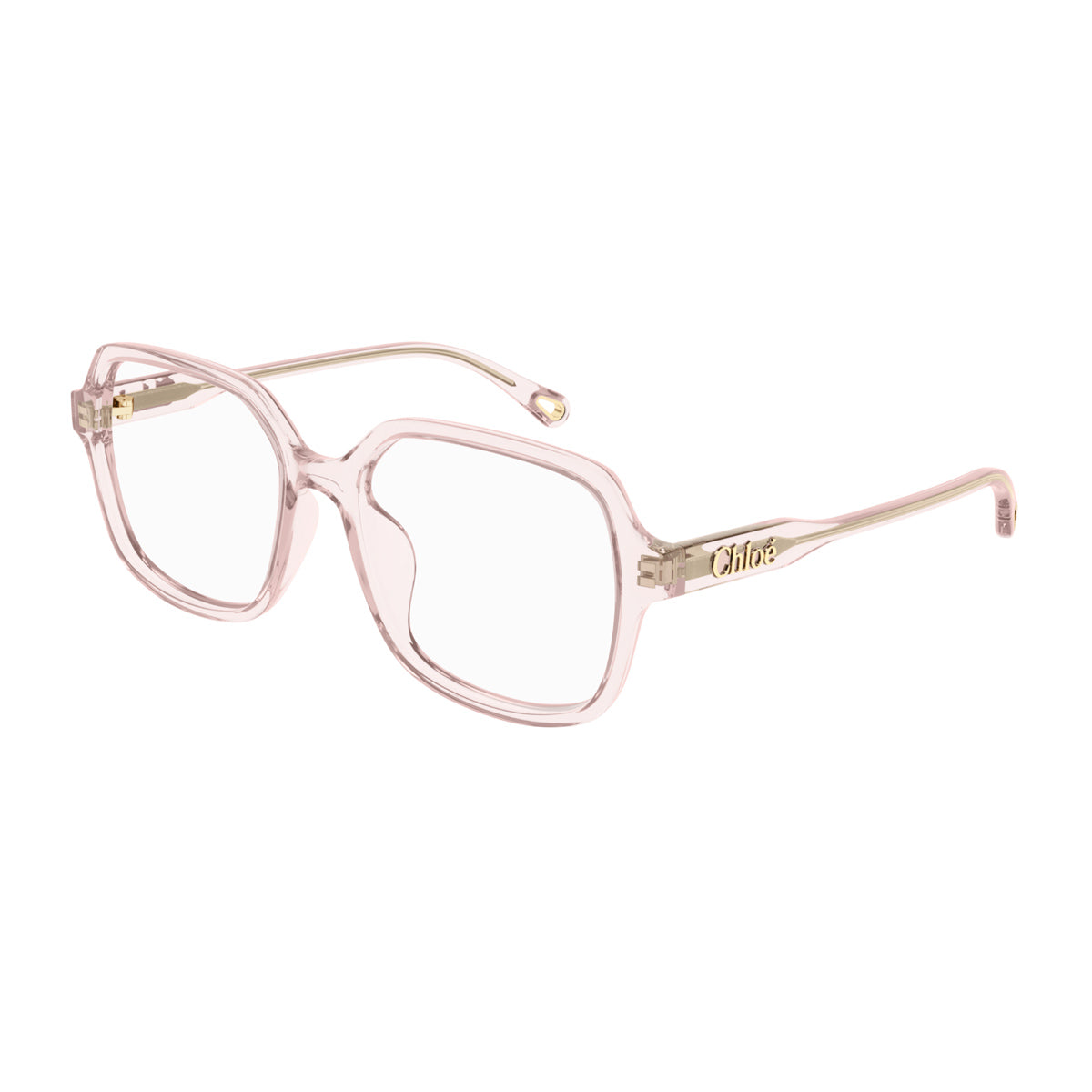 Chloé CH0277OA Linea 003 Pink Transparent Rosa Acetate Occhiali Da Vista
