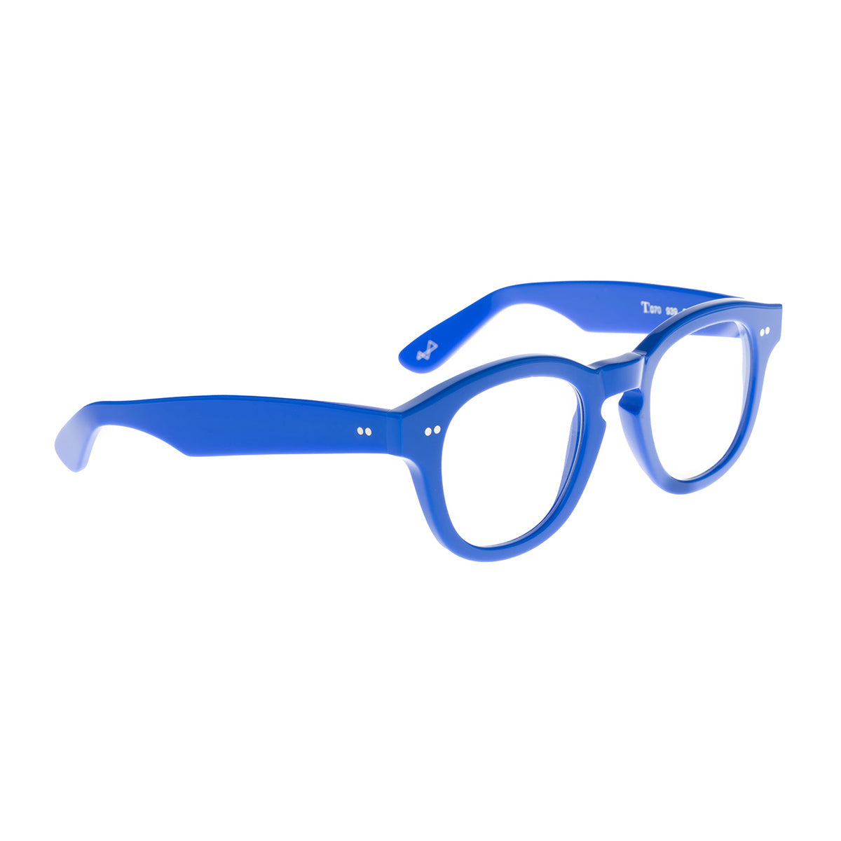 Costantino Toffoli T070 939 Blu Con Clip Acetate Occhiali Da Vista