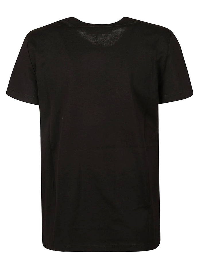 ELMO Nero Cotton. made In Italy. Maglieria