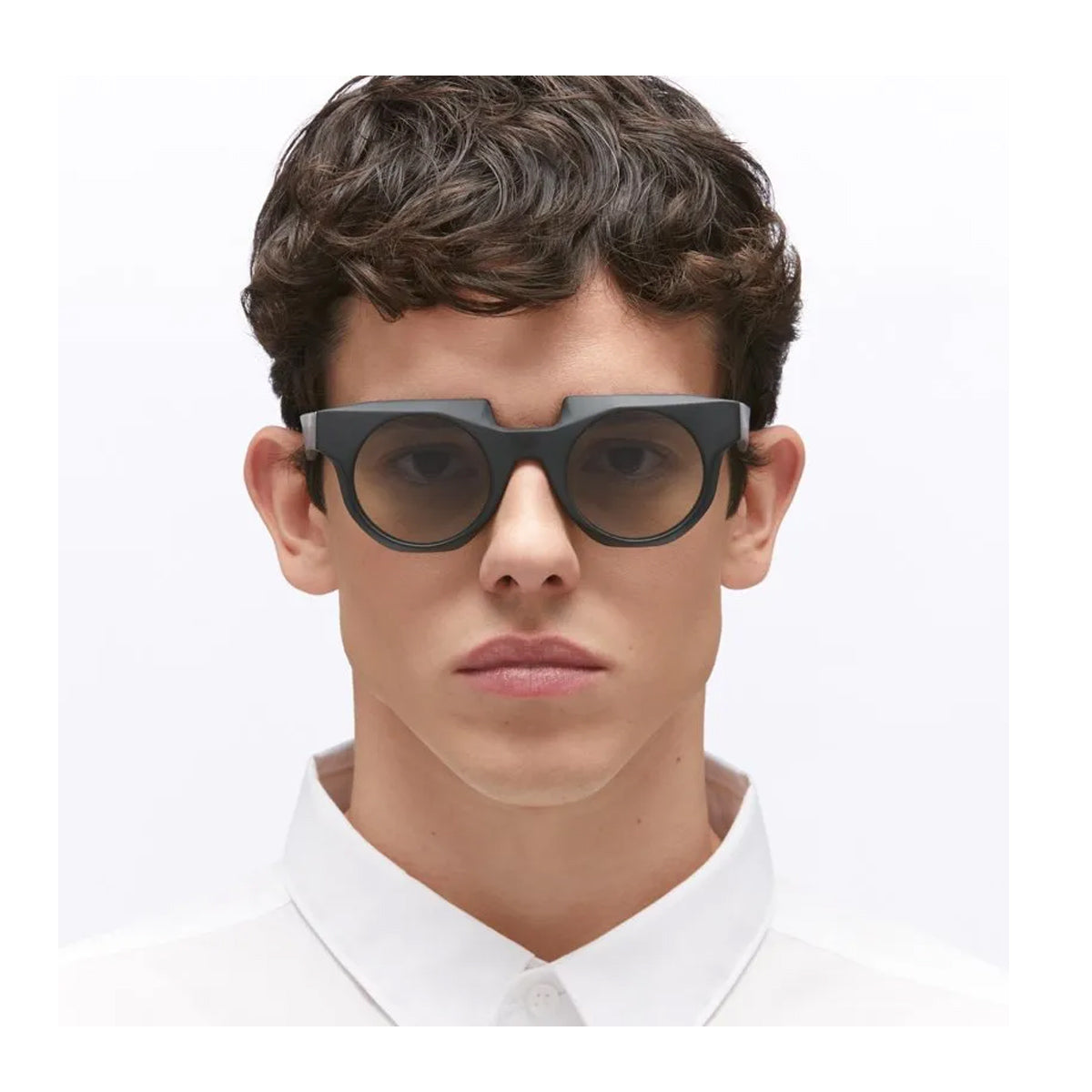 Maske U1 BM grey1* Black Matte Nero Acetate Occhiali Sole
