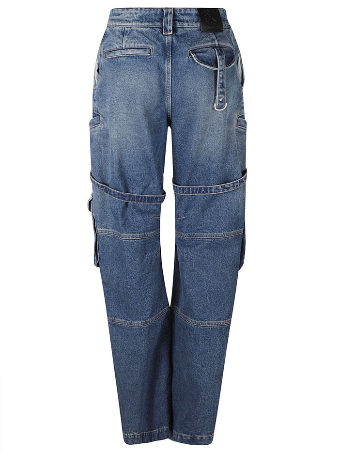 OWYB018C99DEN0014500 Nero Made In Italy Cotton Pantalone