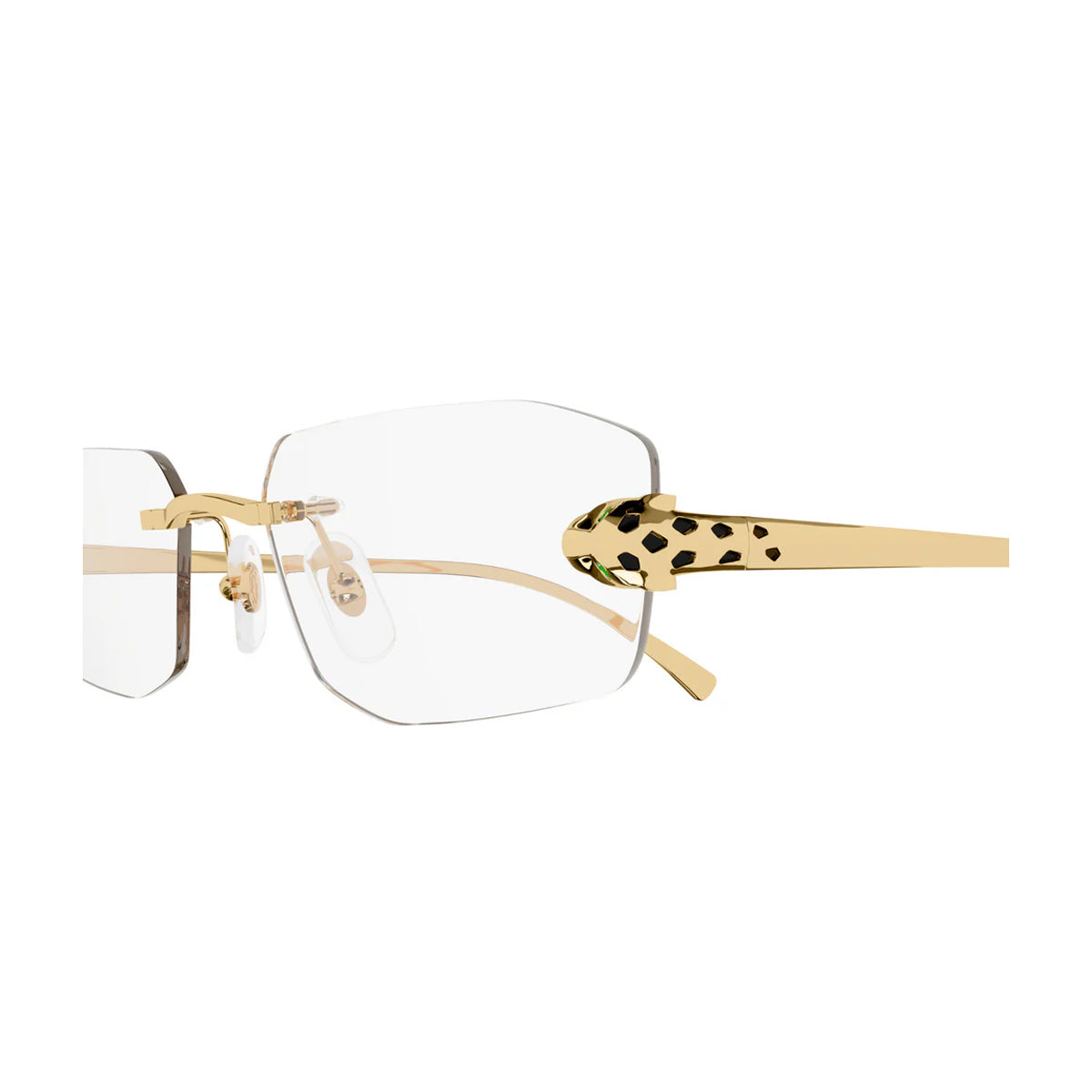CT0494O PANTHÈRE DE CARTIER 001 Gold Oro Metal Occhiali Vista