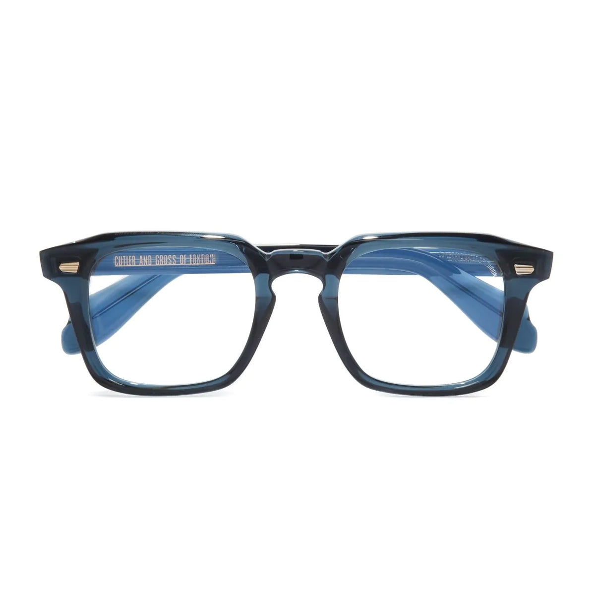 Cutler And Gross CG 1416 03 Deep Blue Crystal Blu Acetate Occhiali Da Vista
