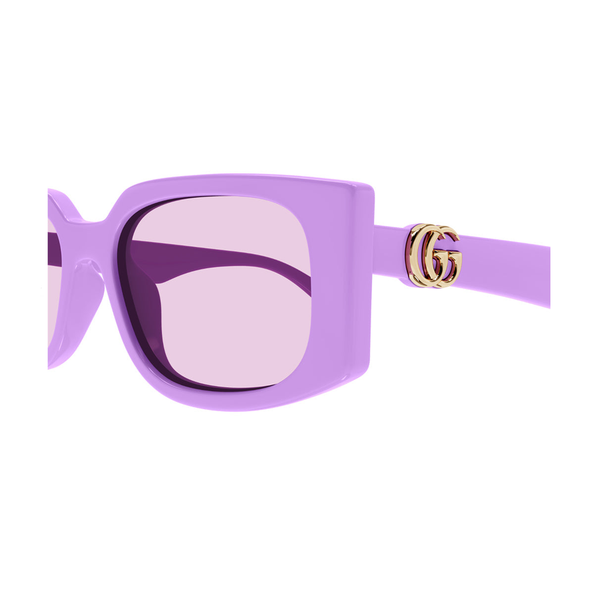 Gucci GG1534S LINE GG LOGO Viola Acetate Occhiali Sole