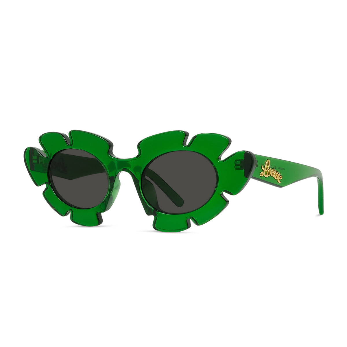 Loewe LW40088U Curvy 98a Verde Injected Occhiali Da Sole