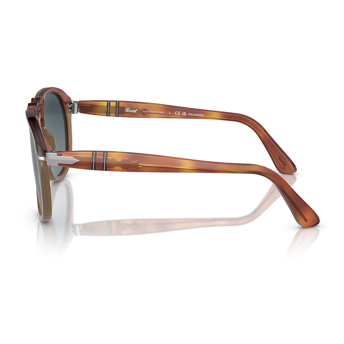 PO0649 1025S3 Arancione Celluloid Occhiali Sole