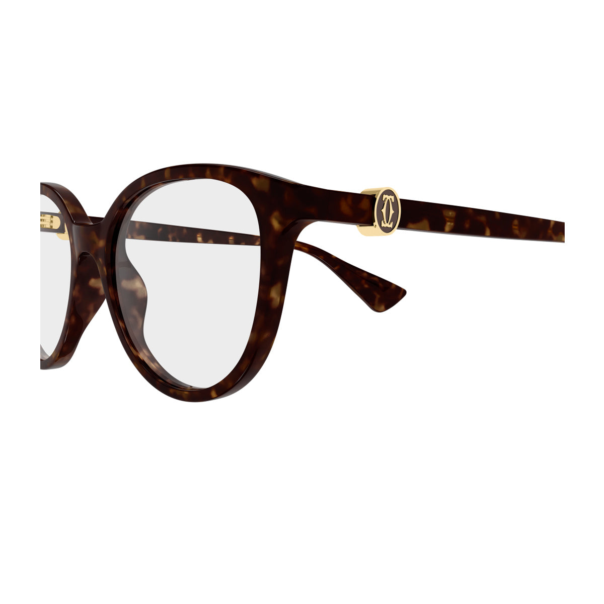 Cartier CT0643O C de 002 Havana Recycled Acetate Occhiali Da Vista