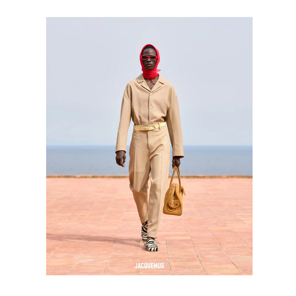 Jacquemus Les lunettes Capri JAC55 C2 red Rosso Acetate Occhiali Sole