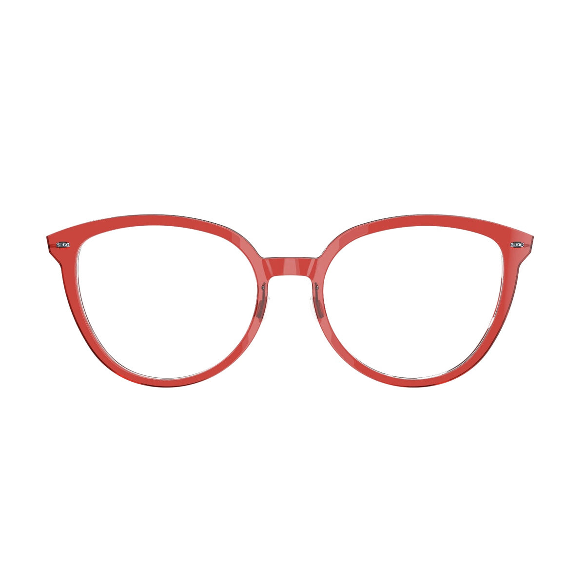 N.o.w. 6618 C18M - P25 Rosso Titanium Occhiali Vista