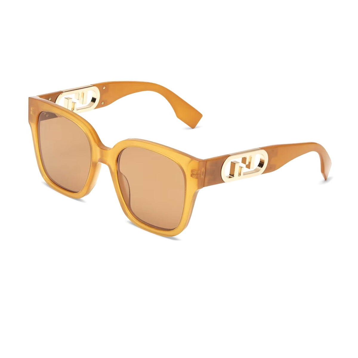 FE40063I 44J Arancione Acetate Occhiali Sole