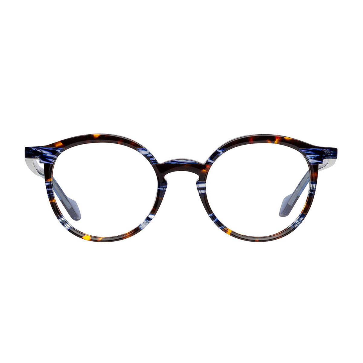 Liria 1089 Blu-Havana Marrone Acetate Occhiali Da Vista