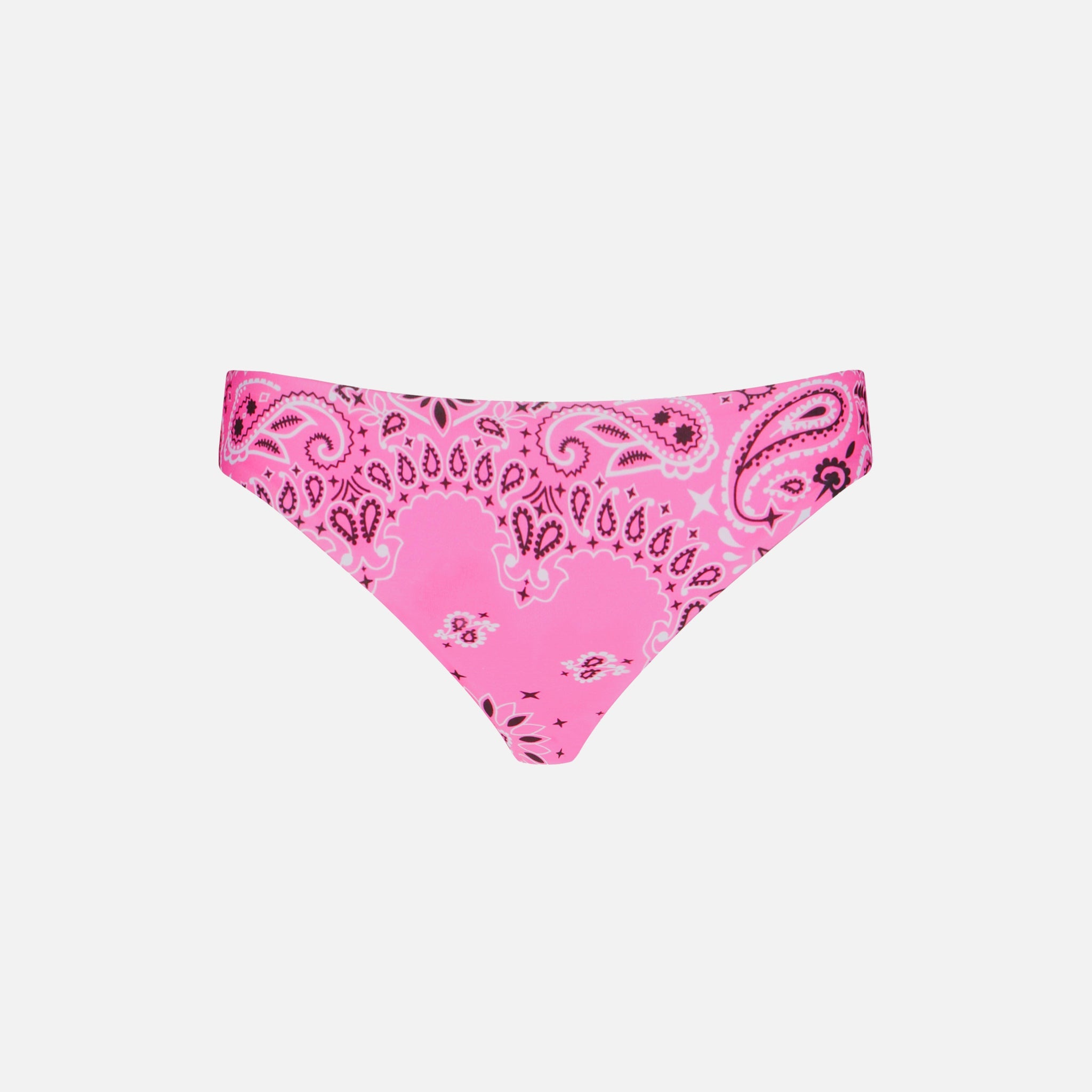 Swim Briefs Madame With Pink Bandana Print Bottom