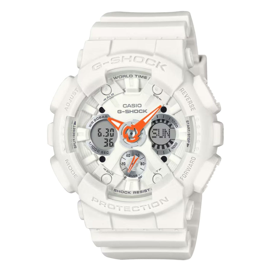 Casio Stainless steel case watch in white