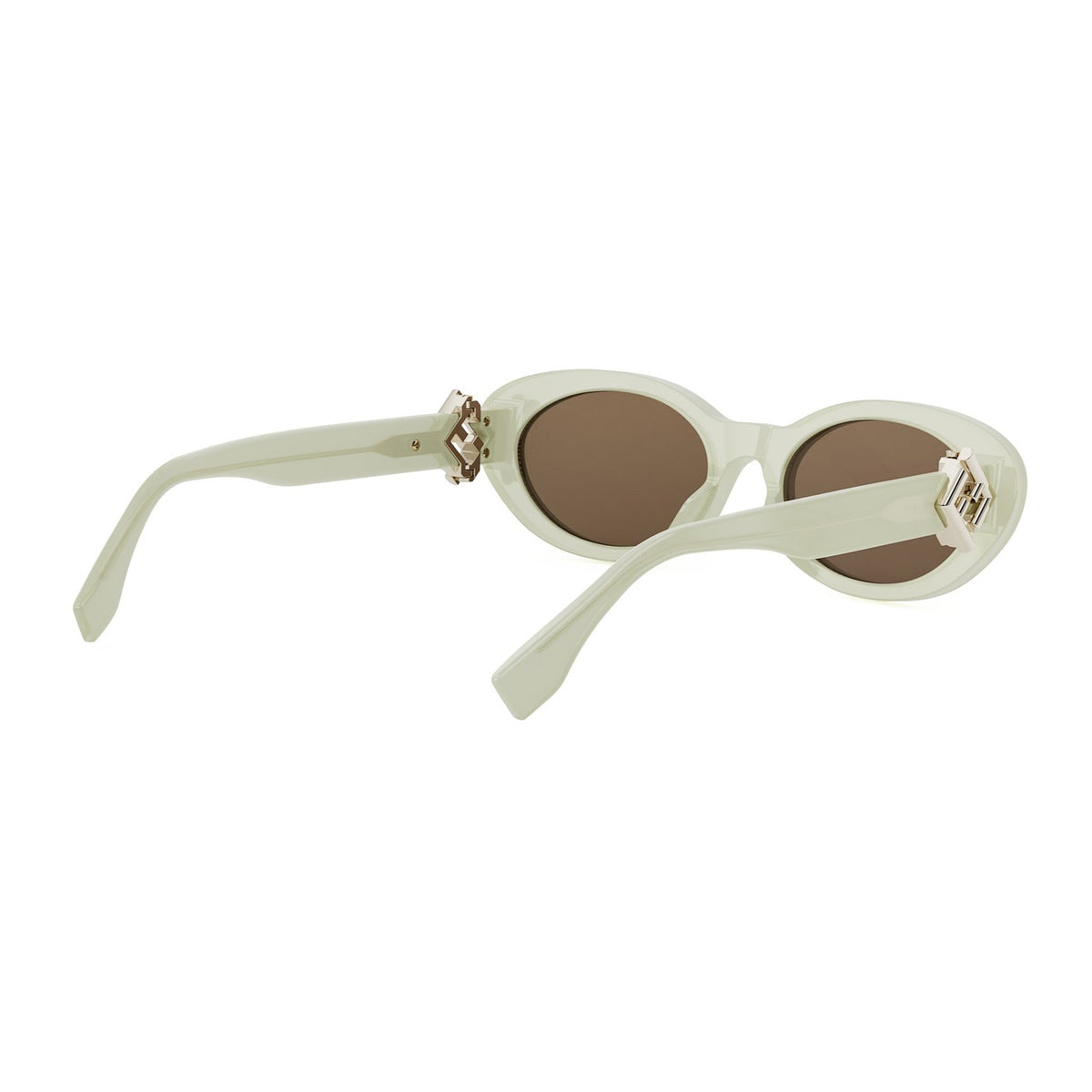 Fendi FE40140U FF Diamonds 41e Bianco Acetate Occhiali Da Sole