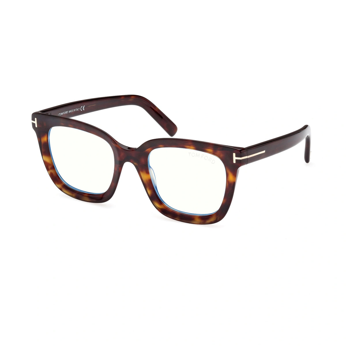 FT5880 052 Marrone Celluloid Occhiali Vista