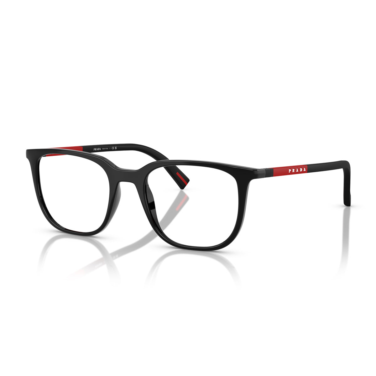 Prada Linea Rossa PS 04RV 1AB1O1 Nero Nylon Occhiali Da Vista