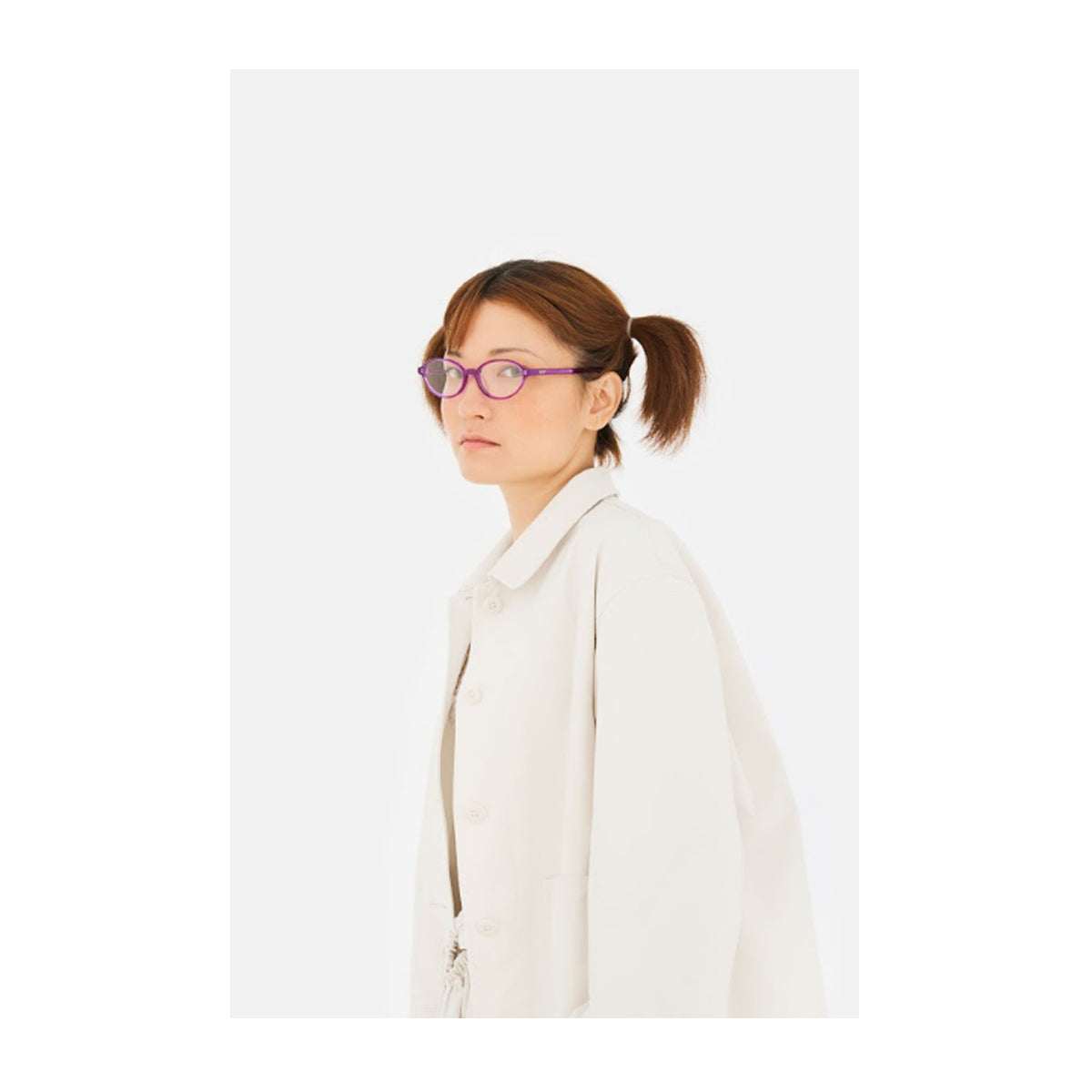 Retrosuperfuture NUMERO 04 LIGHT PURPLE Viola Acetate Occhiali Da Vista