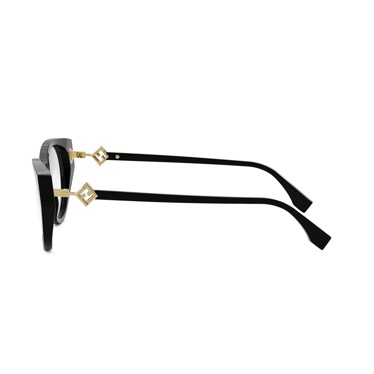 FE50099I FF DIAMONDS 001 Nero Acetate Occhiali Da Vista