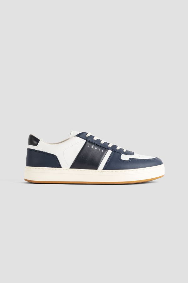 Hogan Smooth leather sneaker in navy