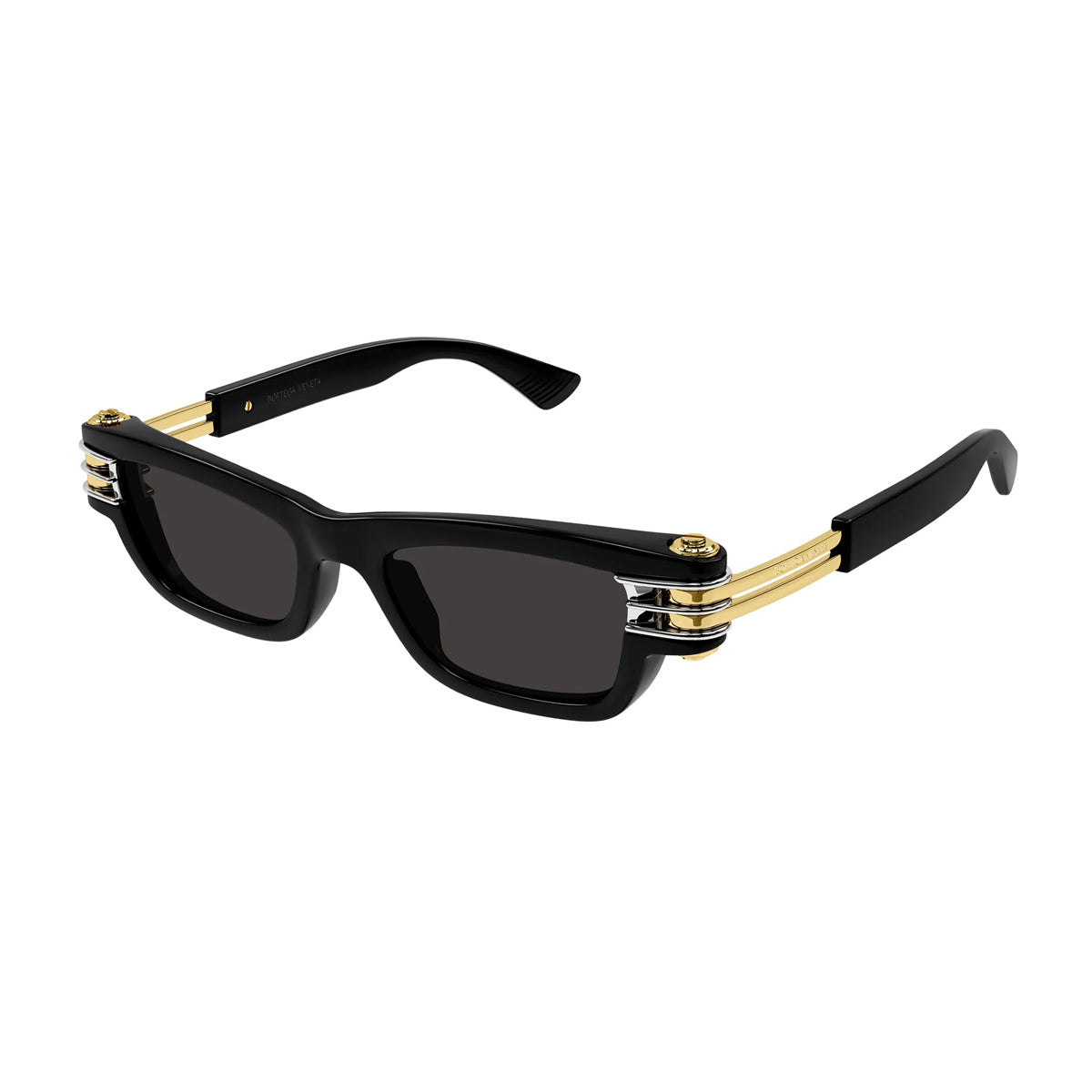 BV1308S LINE UNAPOLOGETIC 001 Black Gold Nero Injected Acetate Occhiali Da Sole