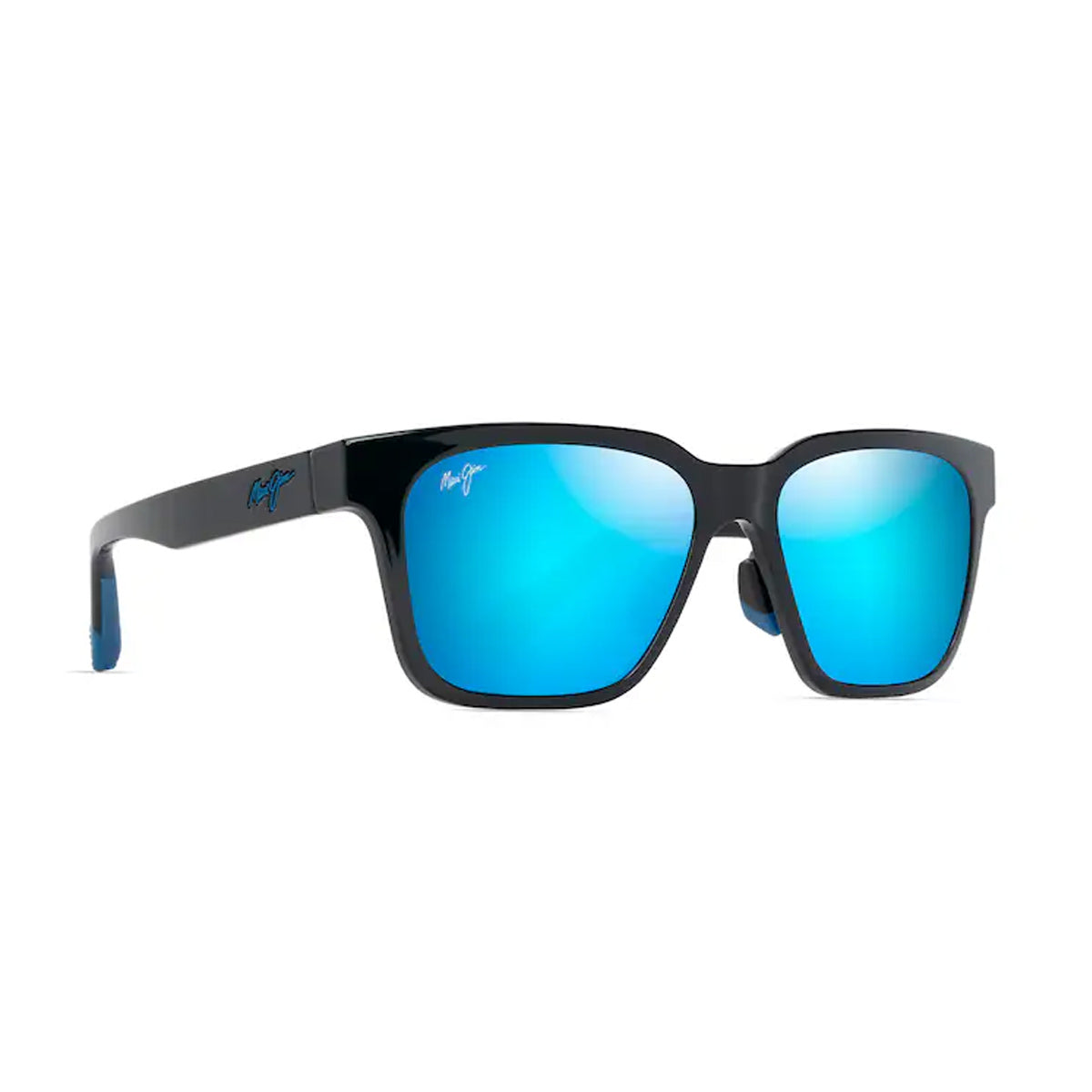 Maui Jim PUNKIKAI blue hawaii shine Nero Acetate Occhiali Sole