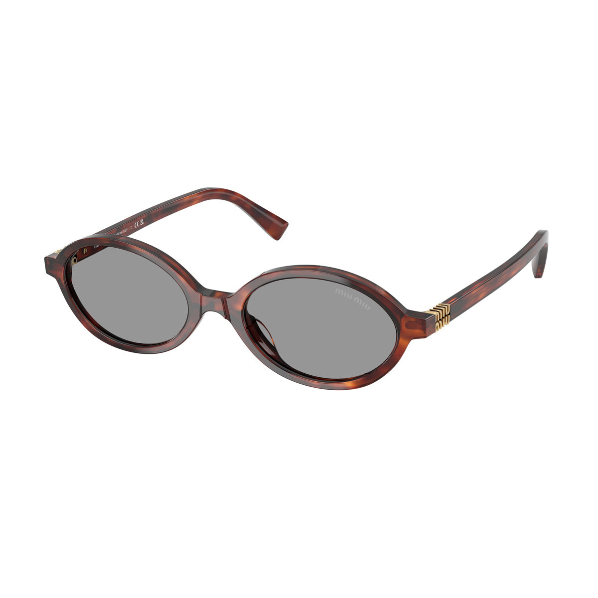 Miu 0MU 04ZS 21C40O Havana Mahogany Marrone Acetate Occhiali Da Sole