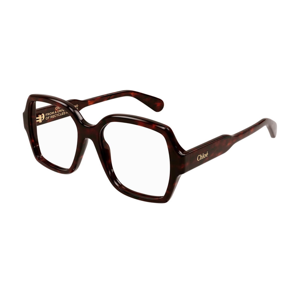 CH0155O Marrone Celluloid Occhiali Vista