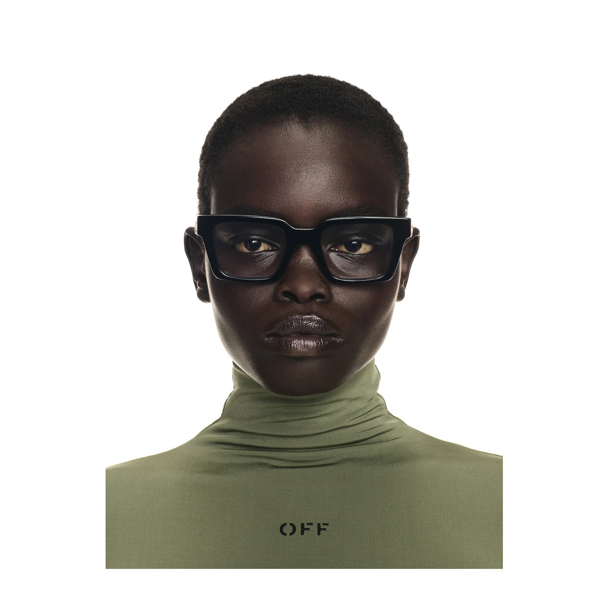 Off White OERJ072 STYLE 72 1000 Black Nero Acetate Occhiali Da Vista