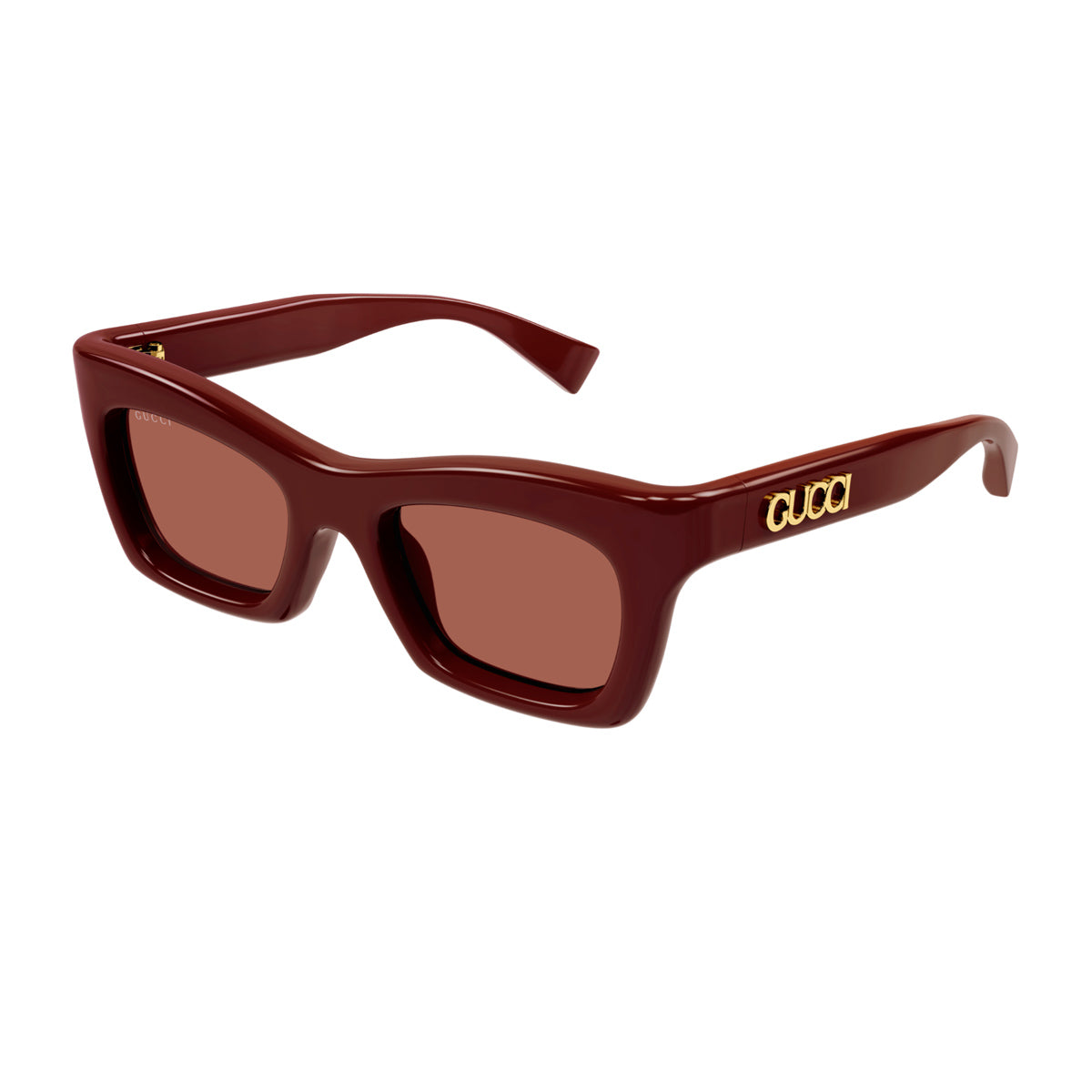 Gucci GG1773S Lido 002 Burgundy Brown Rosso Acetate Occhiali Da Sole