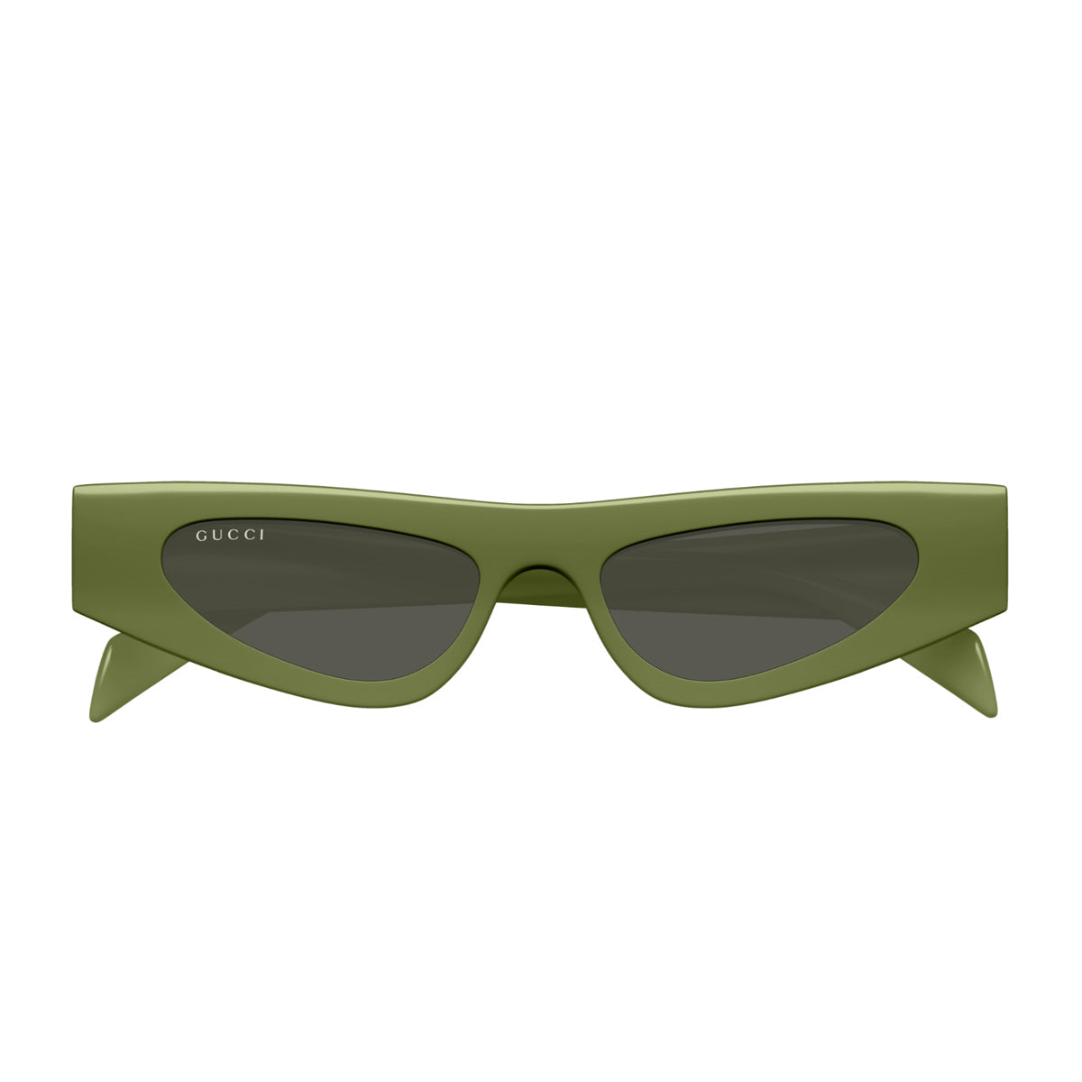 Gucci GG1779S Linea Fashion 007 Green Grey Verde Acetate Occhiali Da Sole